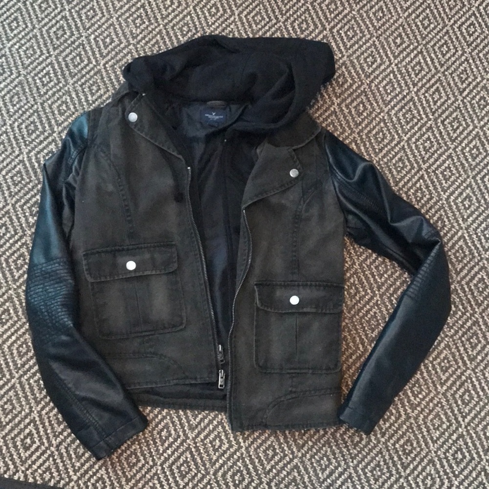 American Eagle Small Motocross Jacket - image 1